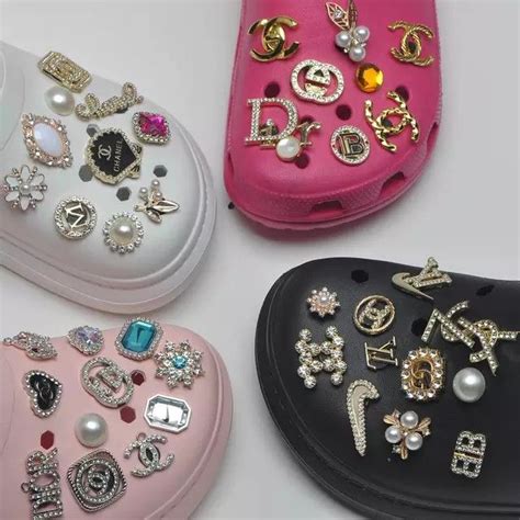 crocs charms chanel|custom Jibbitz for Crocs.